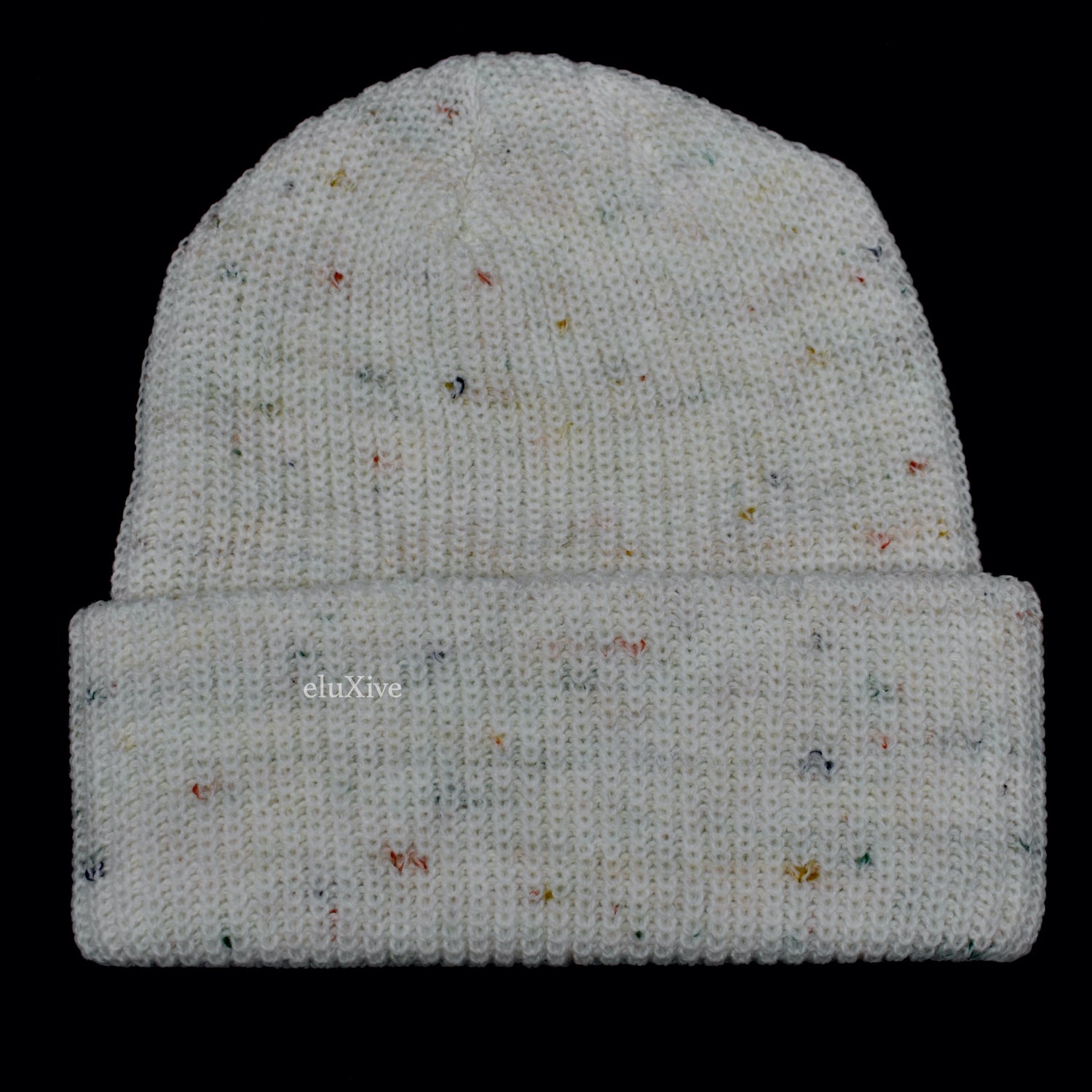 Supreme - Loose Gauge Color Speckle Beanie (Natural) – eluXive