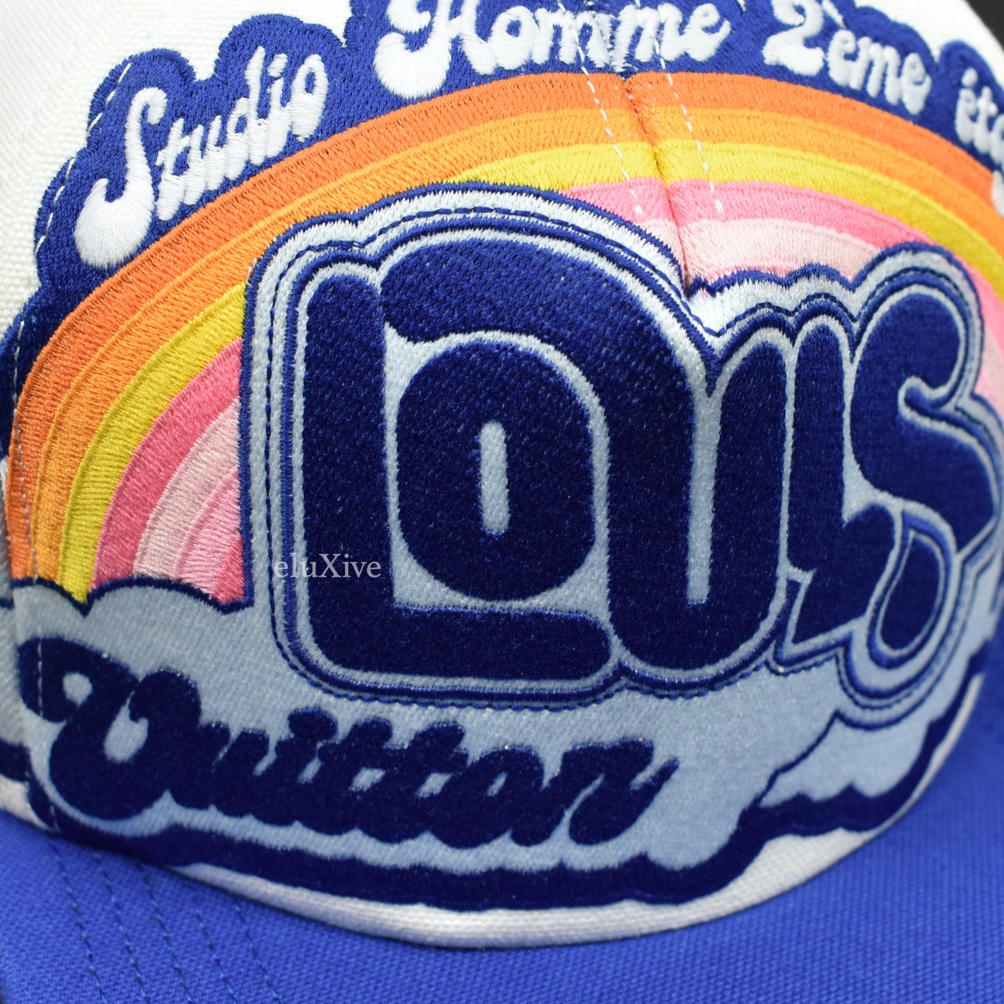 Louis Vuitton - Rainbow Embroidered Logo Hat