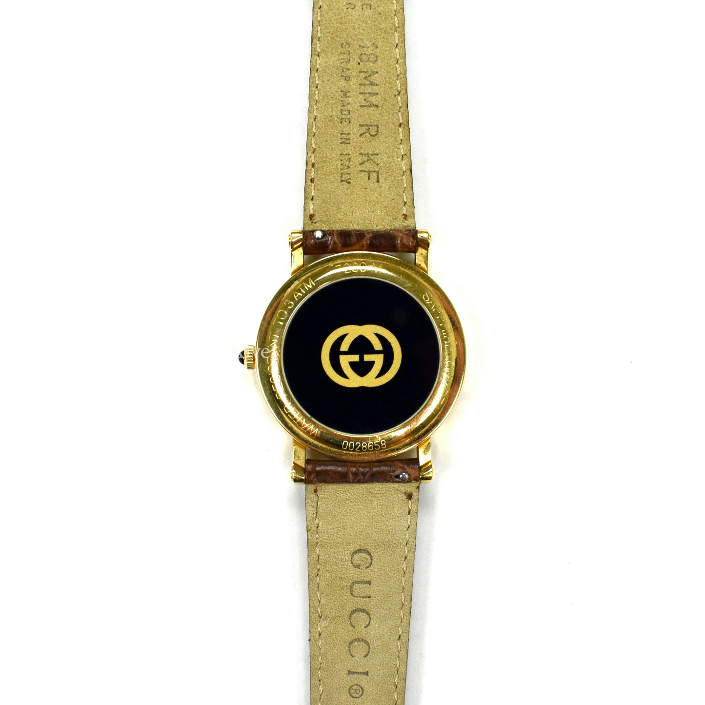 Gucci - 7200M Gold White Dial Watch