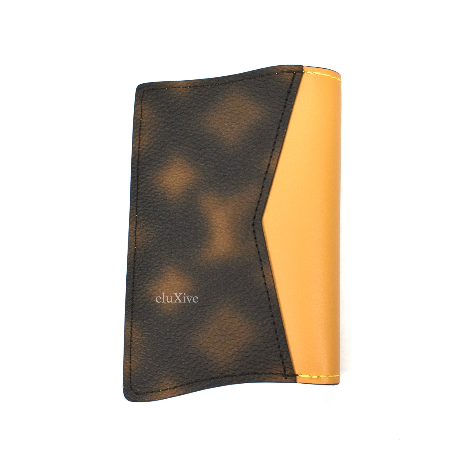 Louis Vuitton Slender Wallet Blurry Monogram Brown for Men
