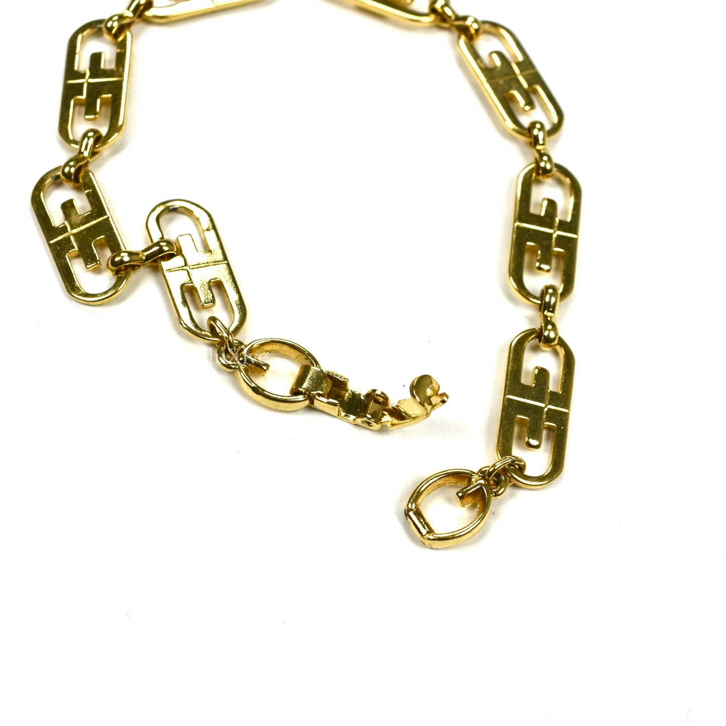 Givenchy - Gold Oval GG Logo Bracelet