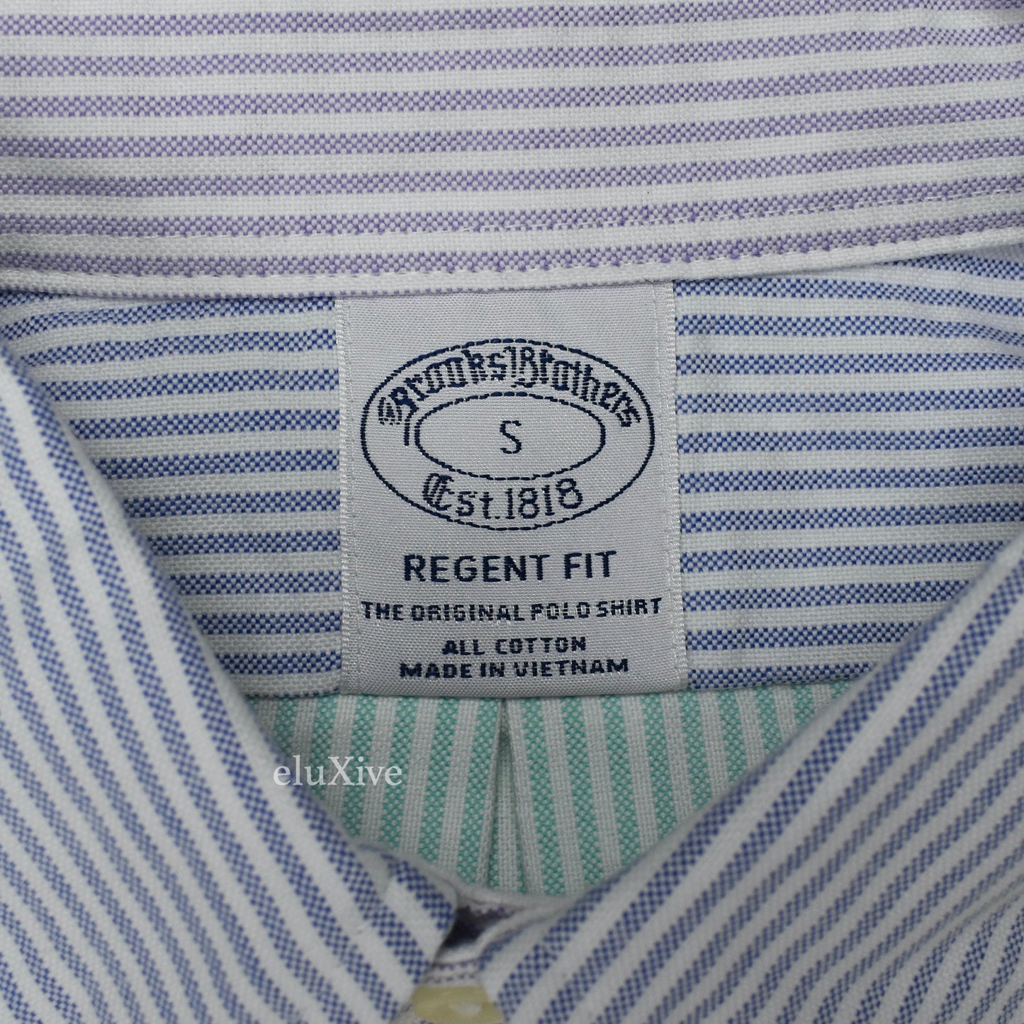 Brooks Brothers - Patchwork Oxford Striped Button Down Fun Shirt