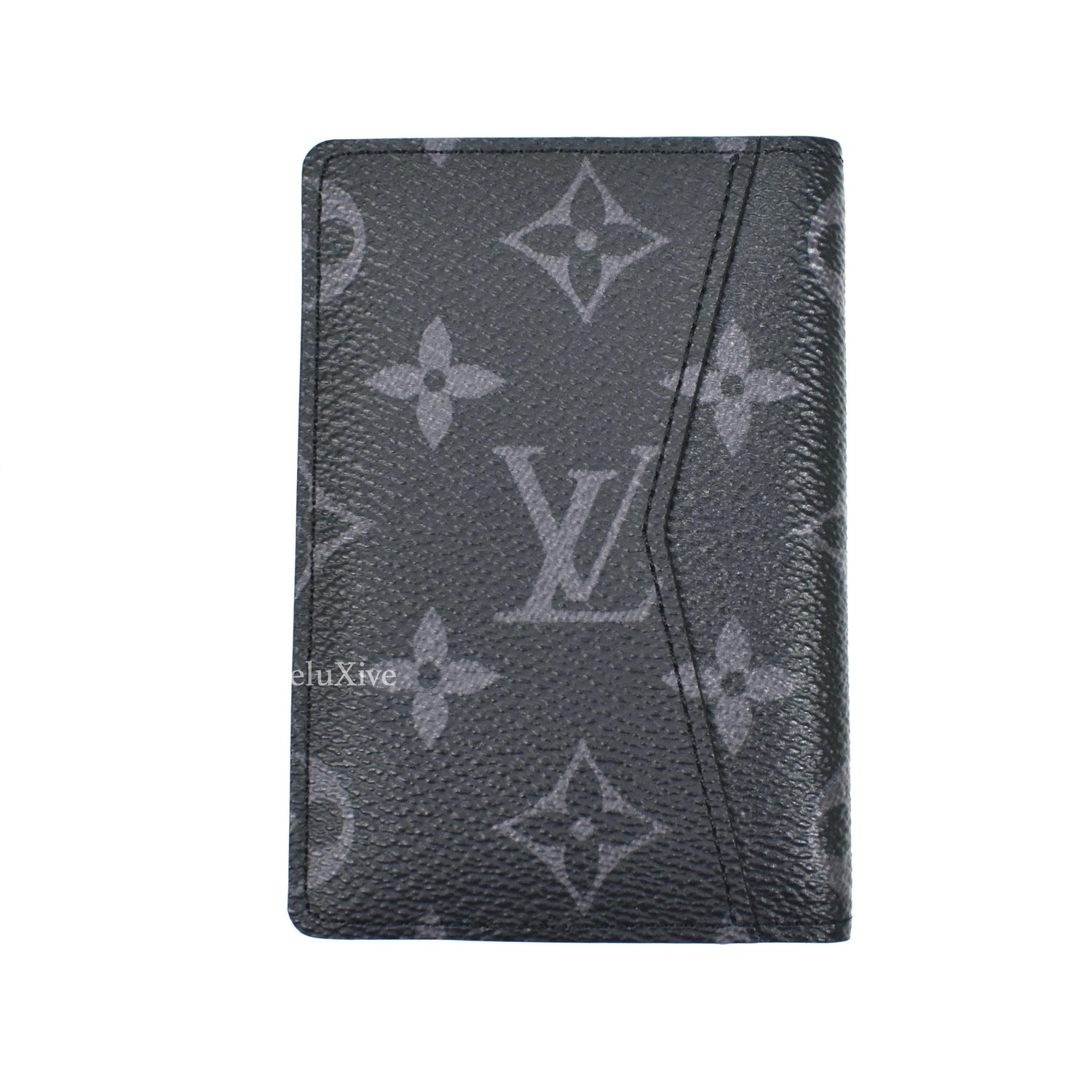 Louis Vuitton Pocket Organizer Monogram Eclipse Black/Grey - US