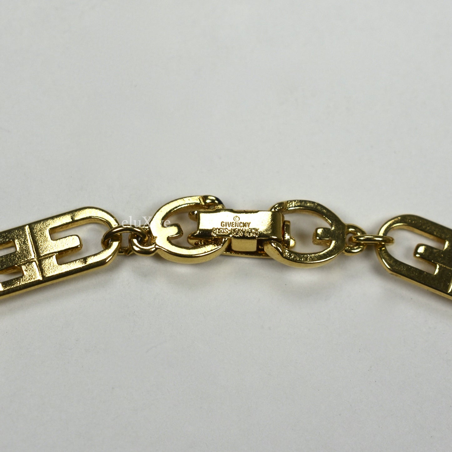 Givenchy - Gold Oval GG Logo Bracelet