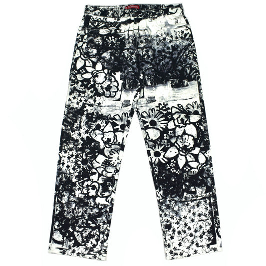 Supreme x Christopher Wool - Allover Print Denim Jeans