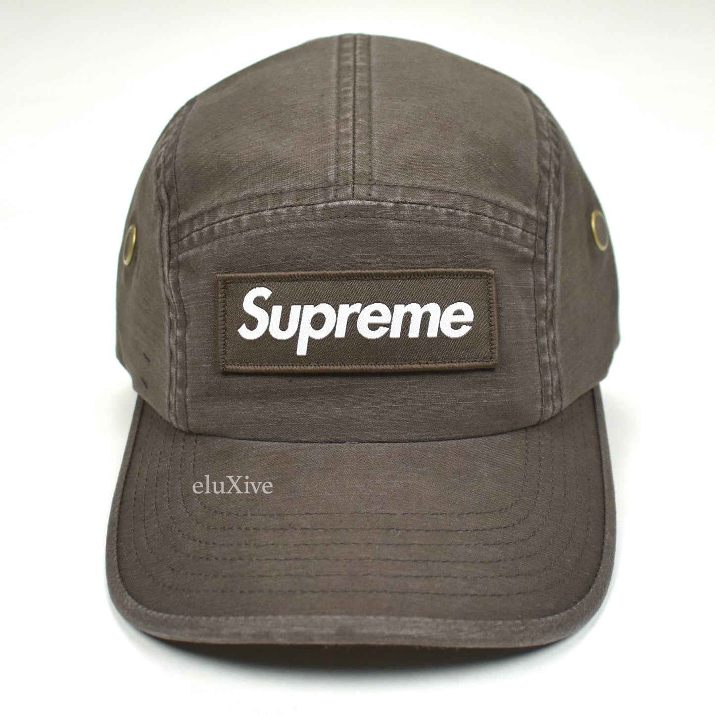 Supreme - Military Box Logo Hat (Brown)