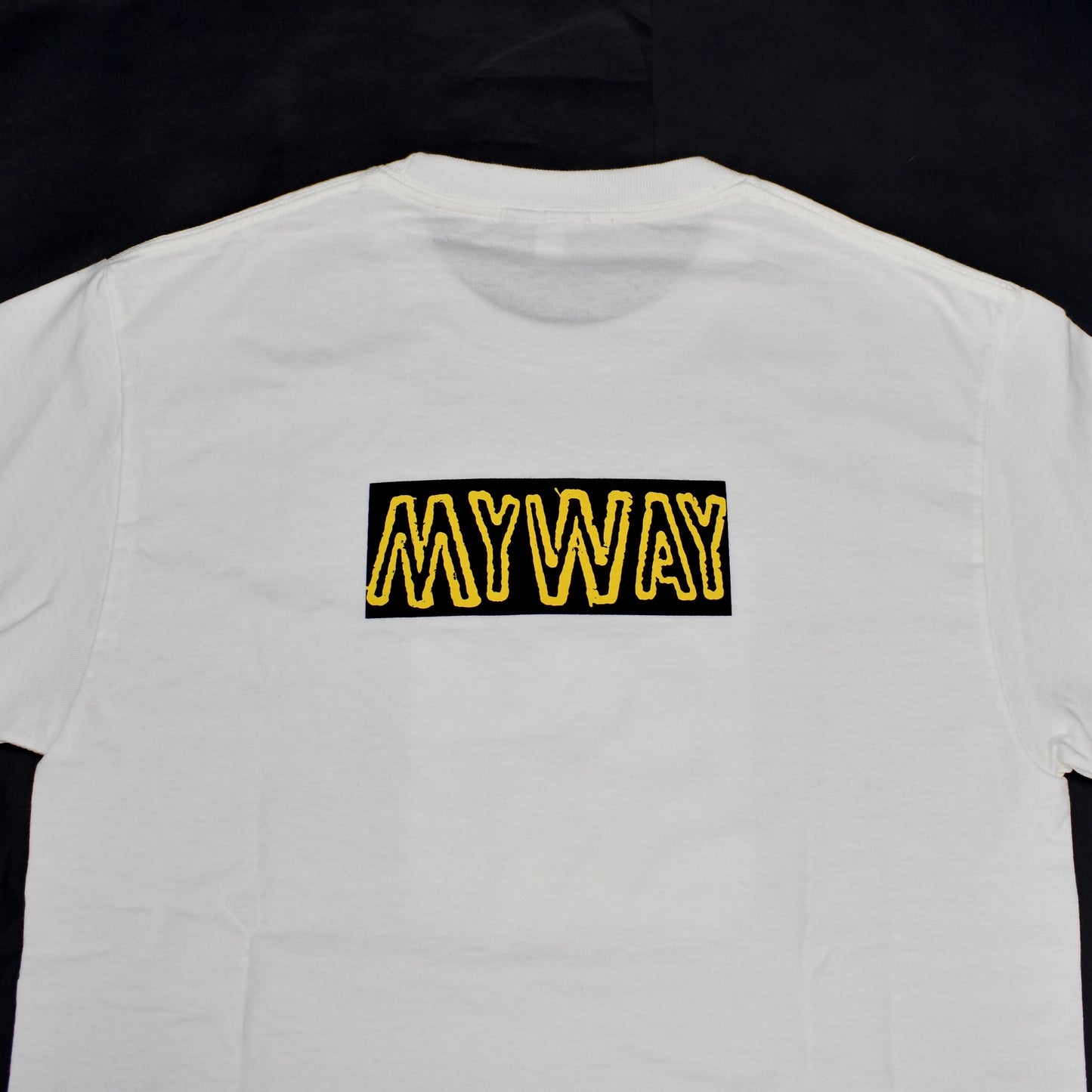 Noah - White 'My Way' Logo T-Shirt