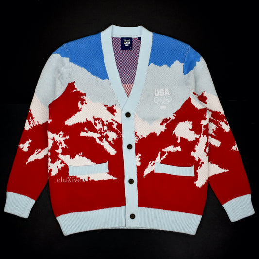 Kith - Team USA Mountain Jacquard Knit Cardigan