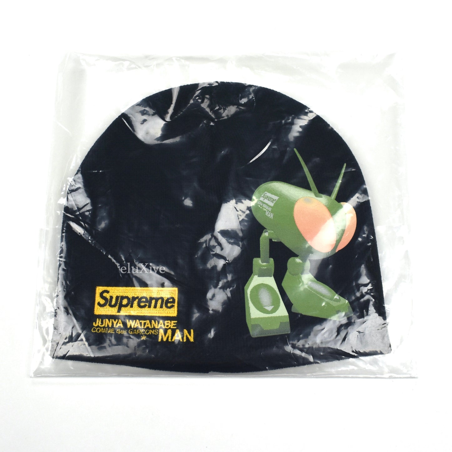 Supreme x Junya Watanabe - Box Logo Embroidered Bug Beanie (Black)