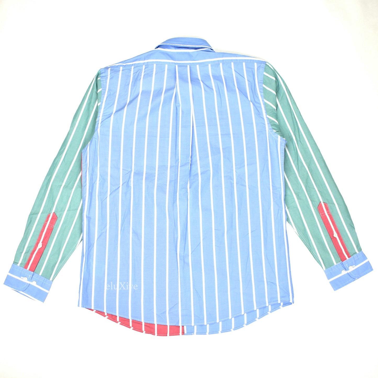 Brooks Brothers - Paneled Striped Button Down Fun Shirt