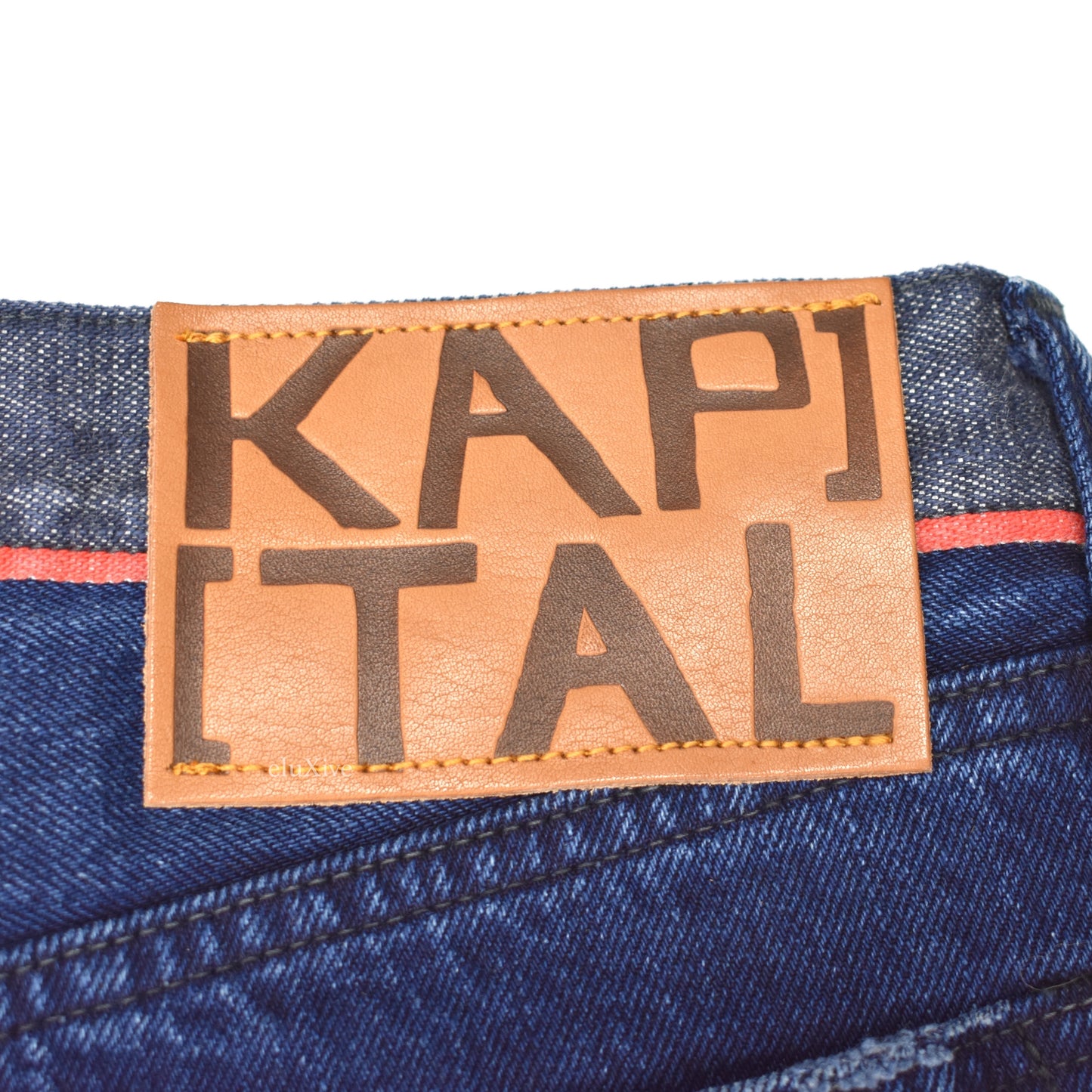 Kapital - Overdyed Blue Denim Jeans