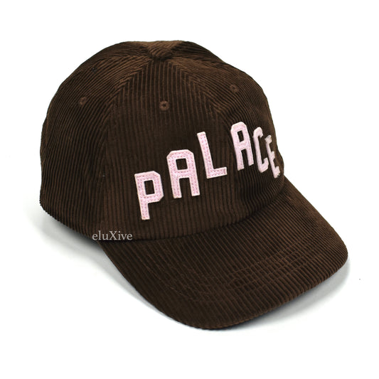 Palace - Alas Logo Corduroy Hat (Brown)