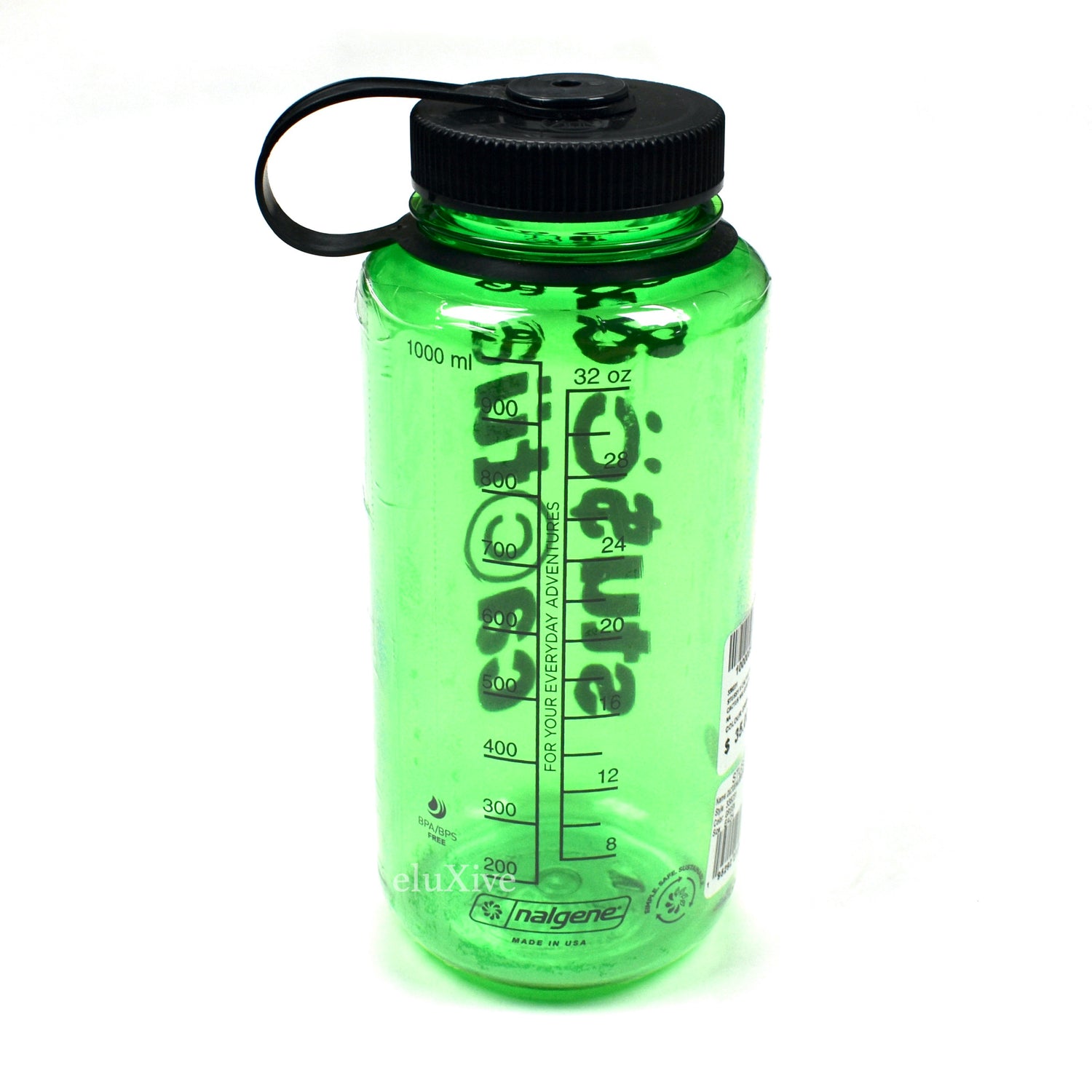 Cactus Plant Flea Market x Stussy - CPFM Green Logo Print Nalgene