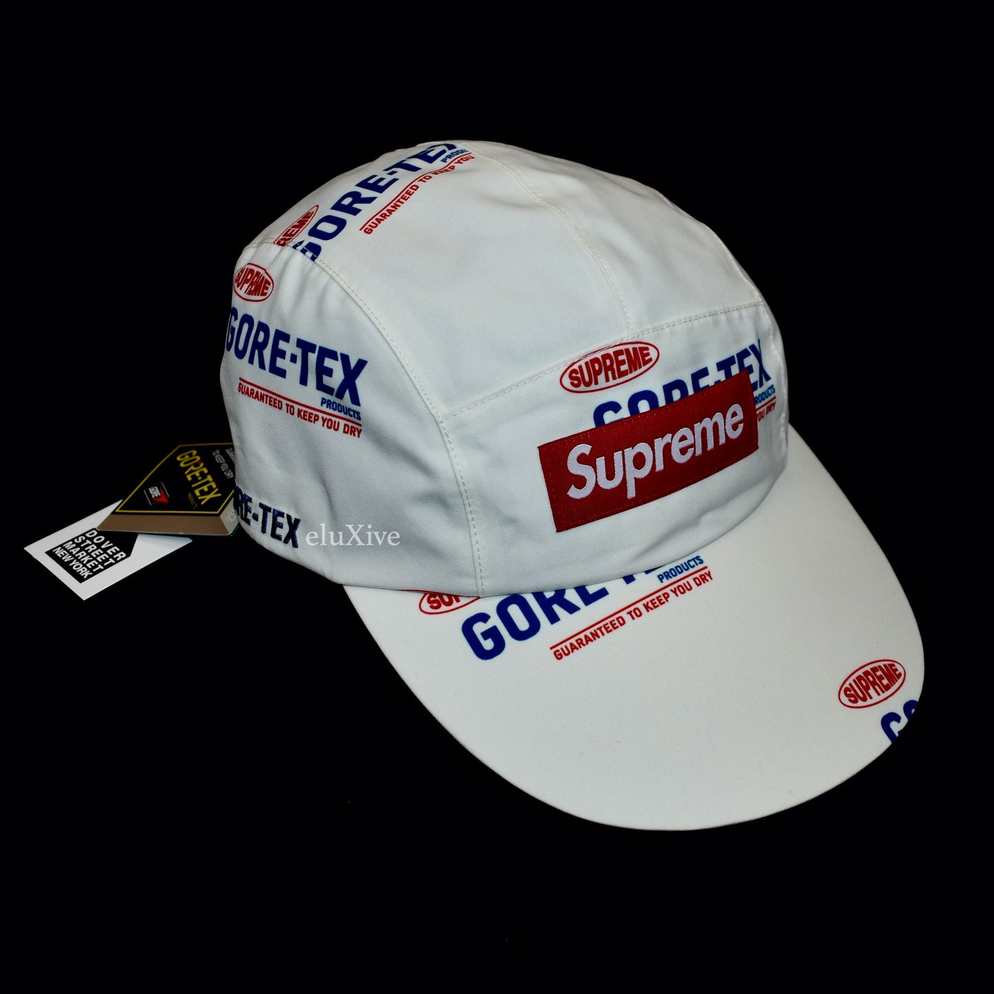 Supreme x Gore-Tex - Red Box Logo Polartec Long Bill Hat (Natural)