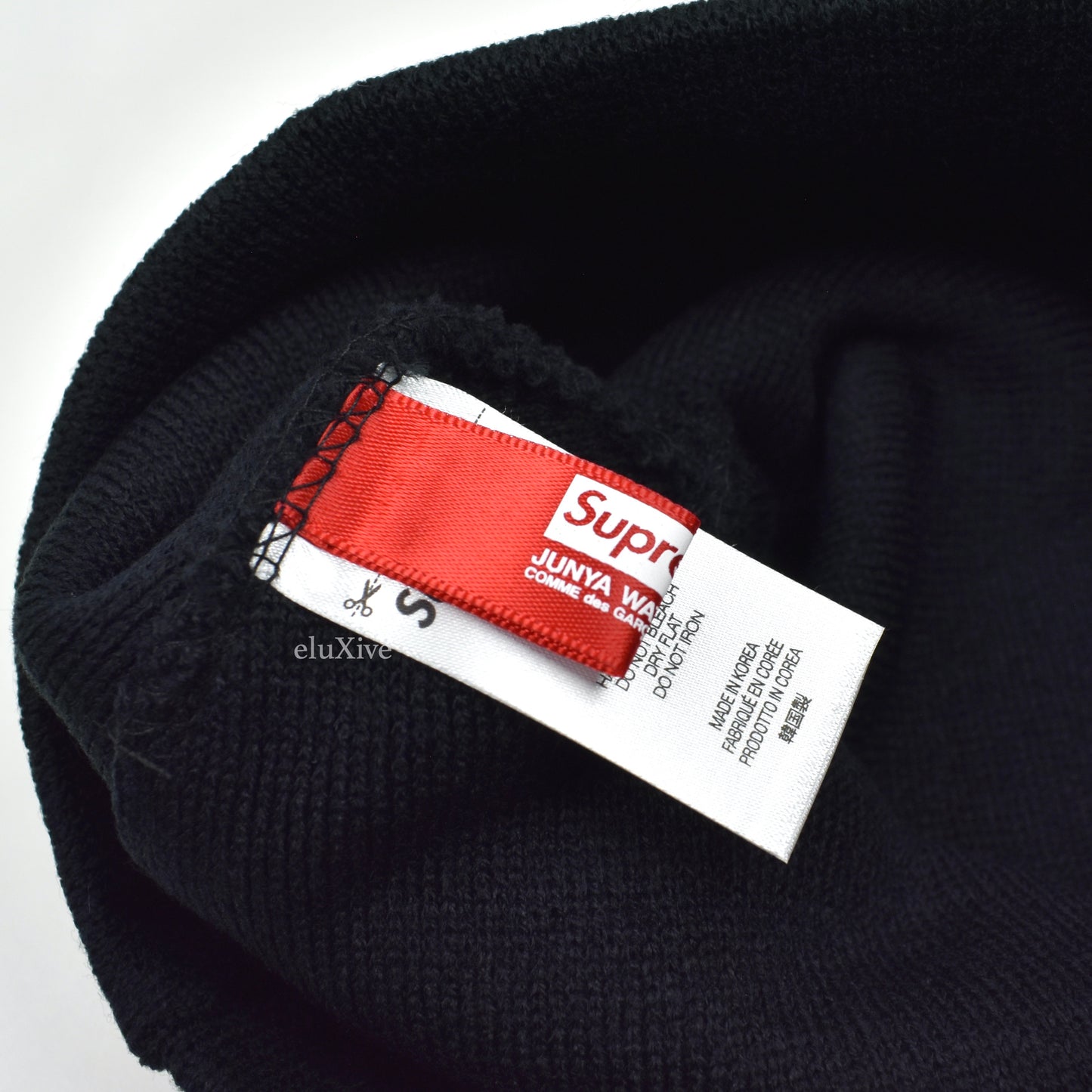 Supreme x Junya Watanabe - Box Logo Embroidered Bug Beanie (Black)