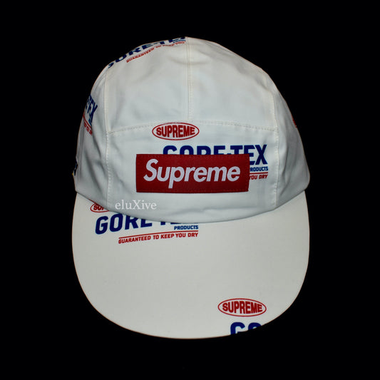 Supreme x Gore-Tex - Red Box Logo Polartec Long Bill Hat (Natural)