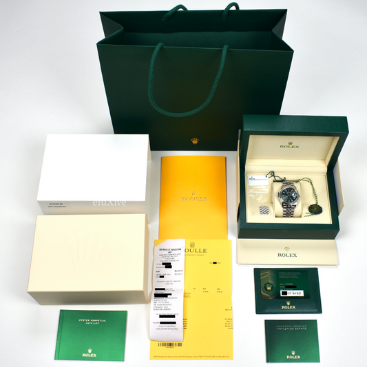 Rolex - Datejust 36 Mint Green Dial Watch, B&P (126200)