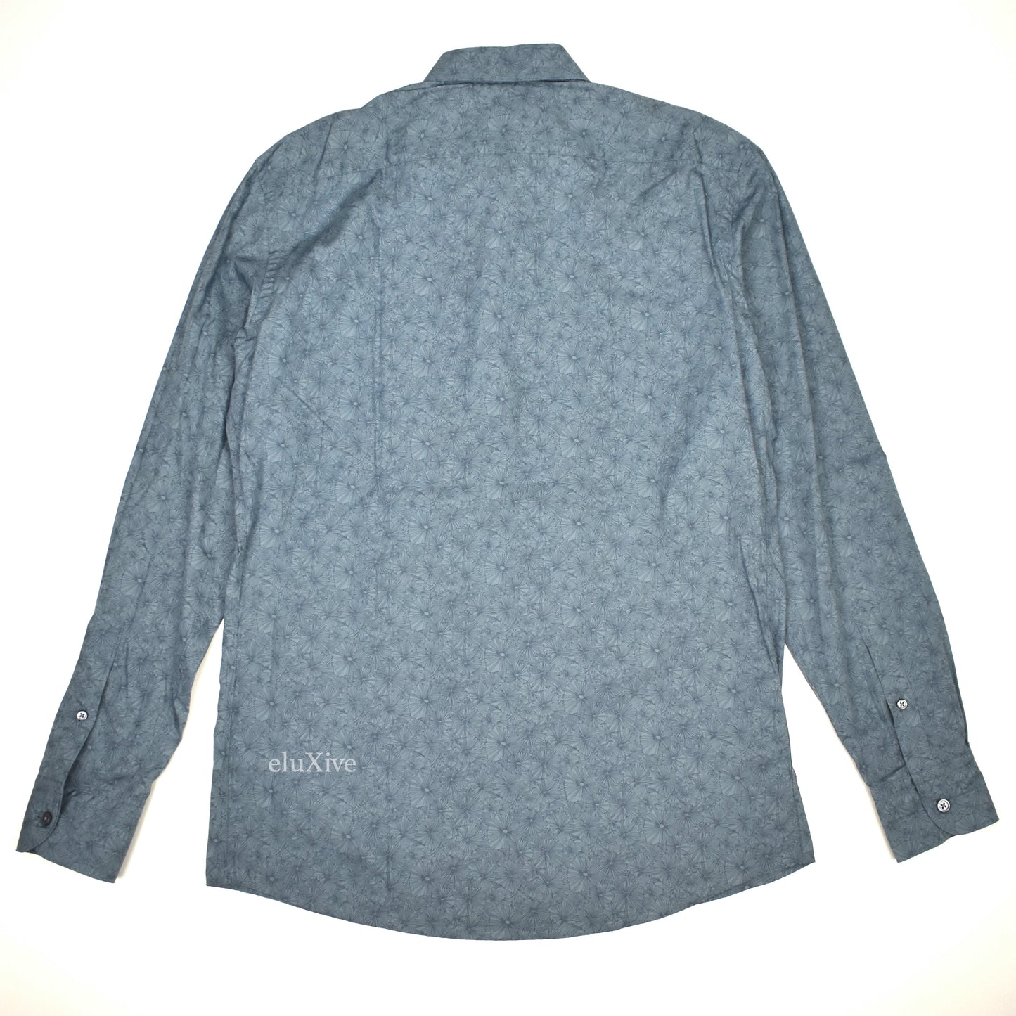 Ermenegildo Zegna - Slate Floral Print Button Down Shirt