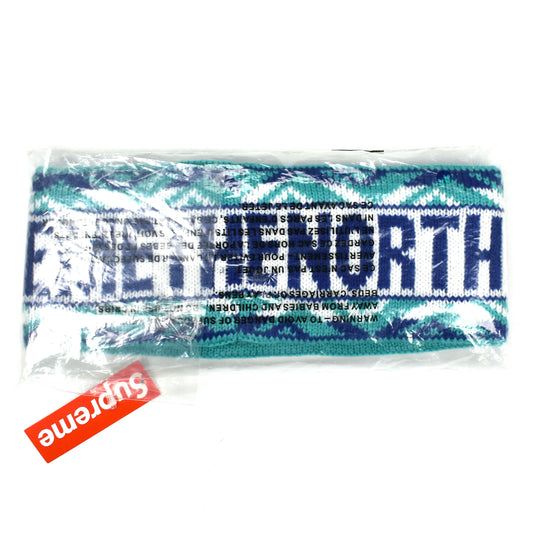 Supreme x The North Face - Blue Trans Antarctica Logo Knit Headband (SS17)