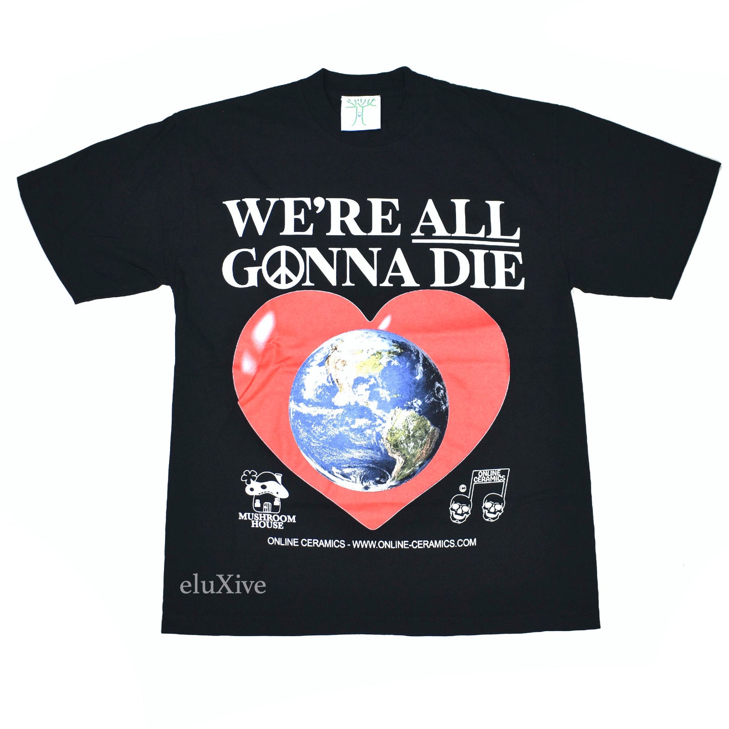 Online Ceramics - We're All Gonna Die T-Shirt (Black)