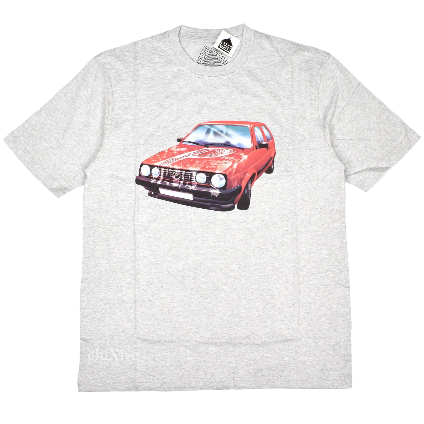Palace - GT Aiight Car Logo T-Shirt (Gray)