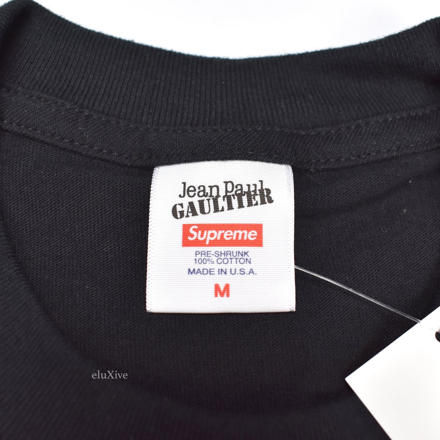 Supreme x Jean Paul Gaultier - Black Box Logo T-Shirt