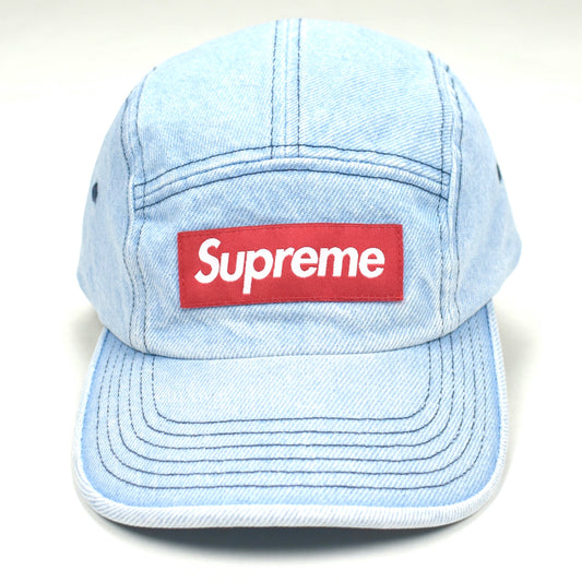 Supreme - Denim Box Logo Hat (Washed Blue)