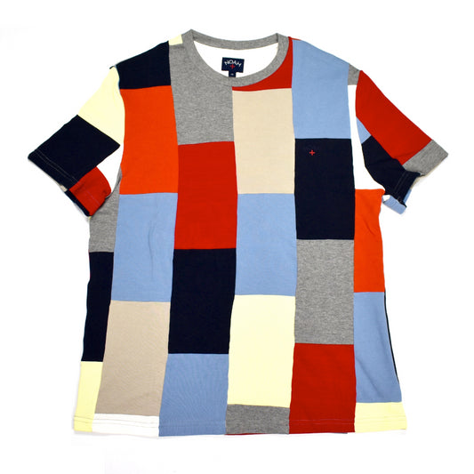 Noah - Patchwork Pique Logo Shirt