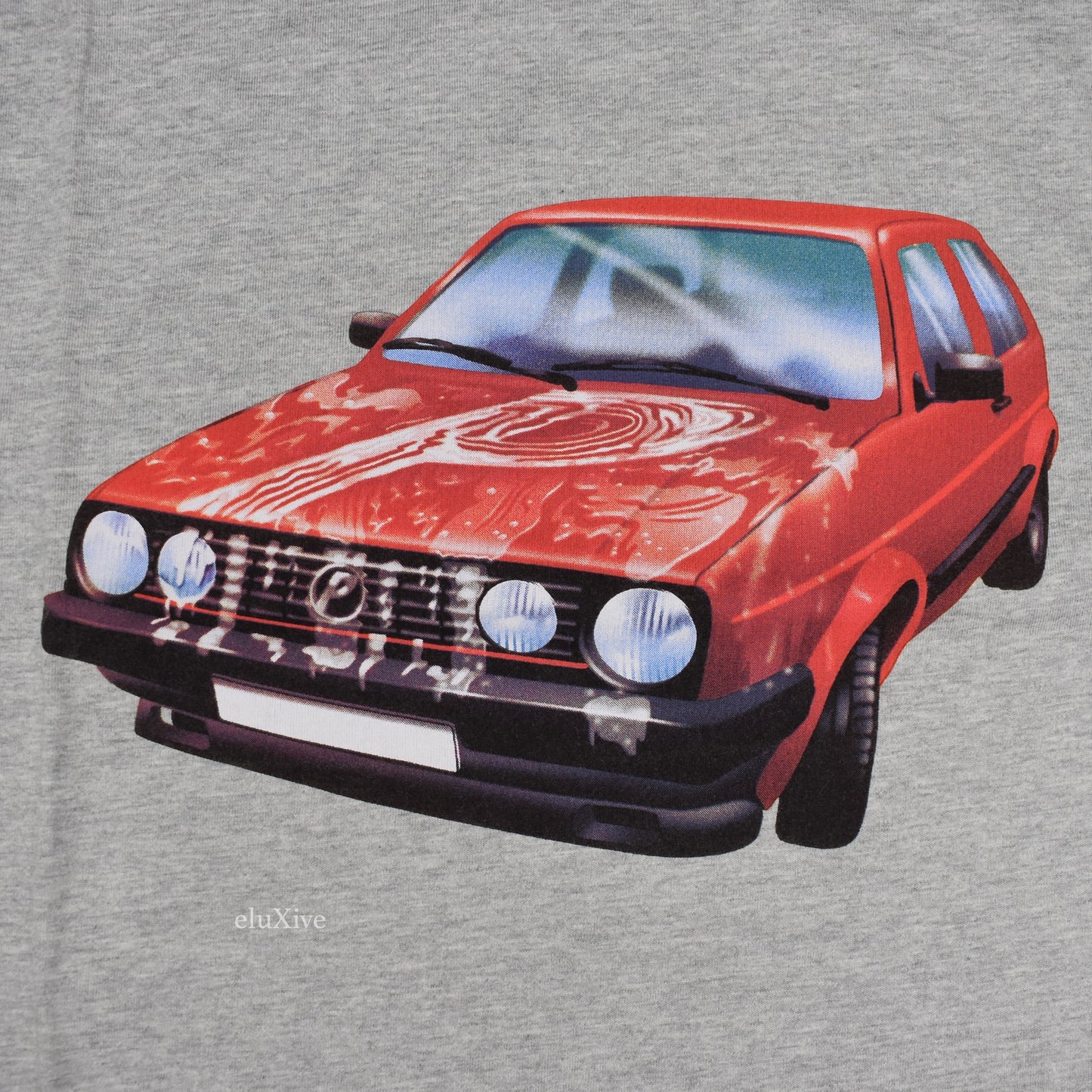 Palace - GT Aiight Car Logo T-Shirt (Gray)