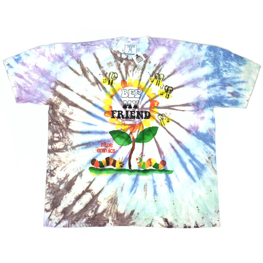 Online Ceramics - Bee My Friend Tie-Dye T-Shirt