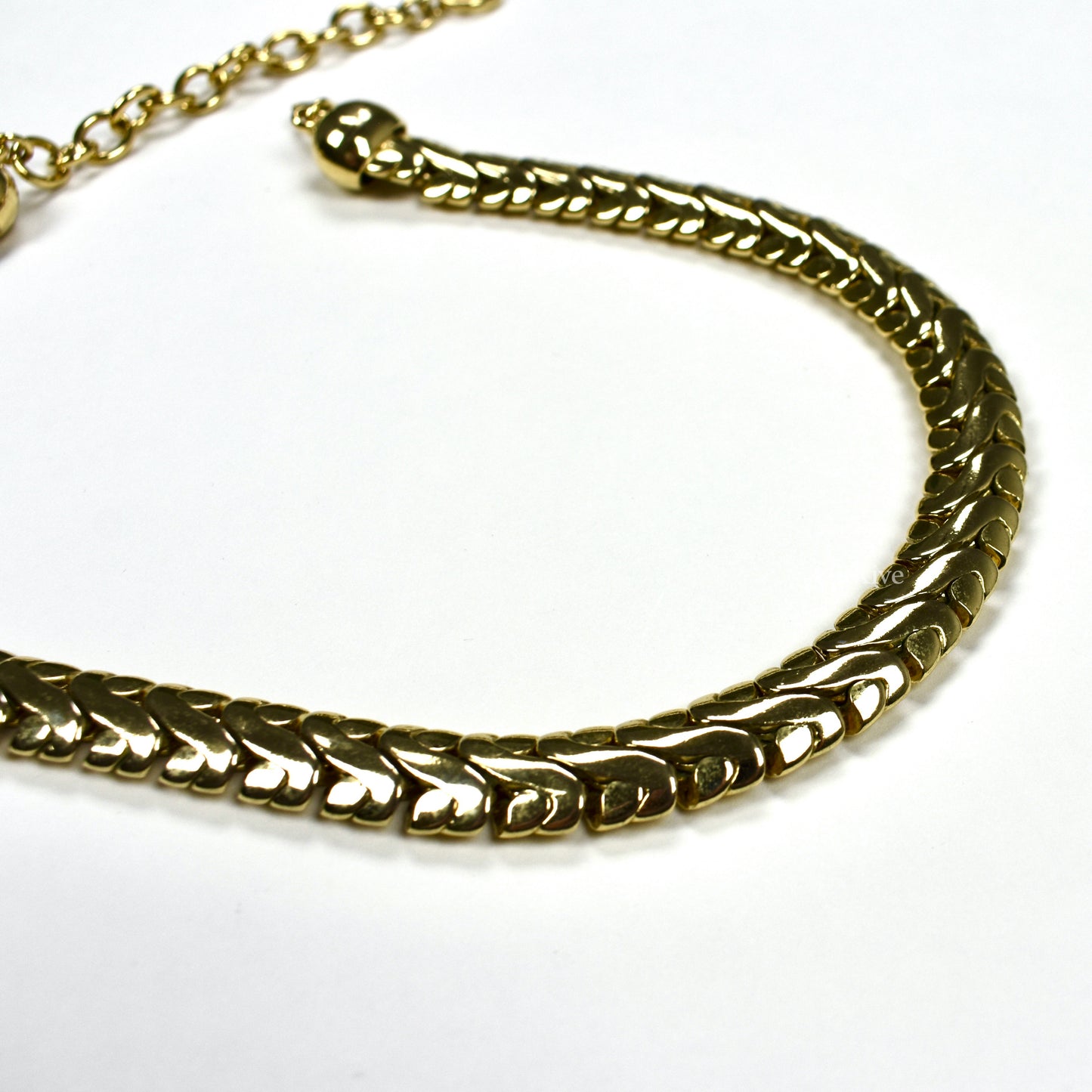 Givenchy - 18.5" Gold S-Link Chain Necklace