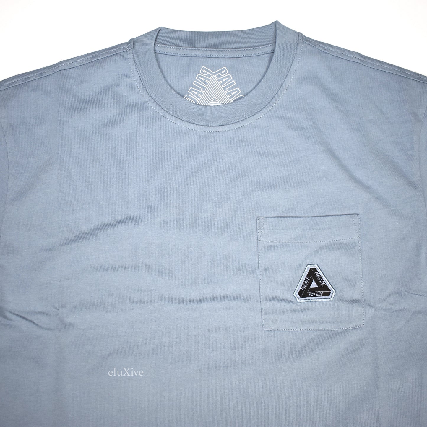 Palace - Tri-Ferg Logo Sofar L/S T-Shirt (Mid Blue)