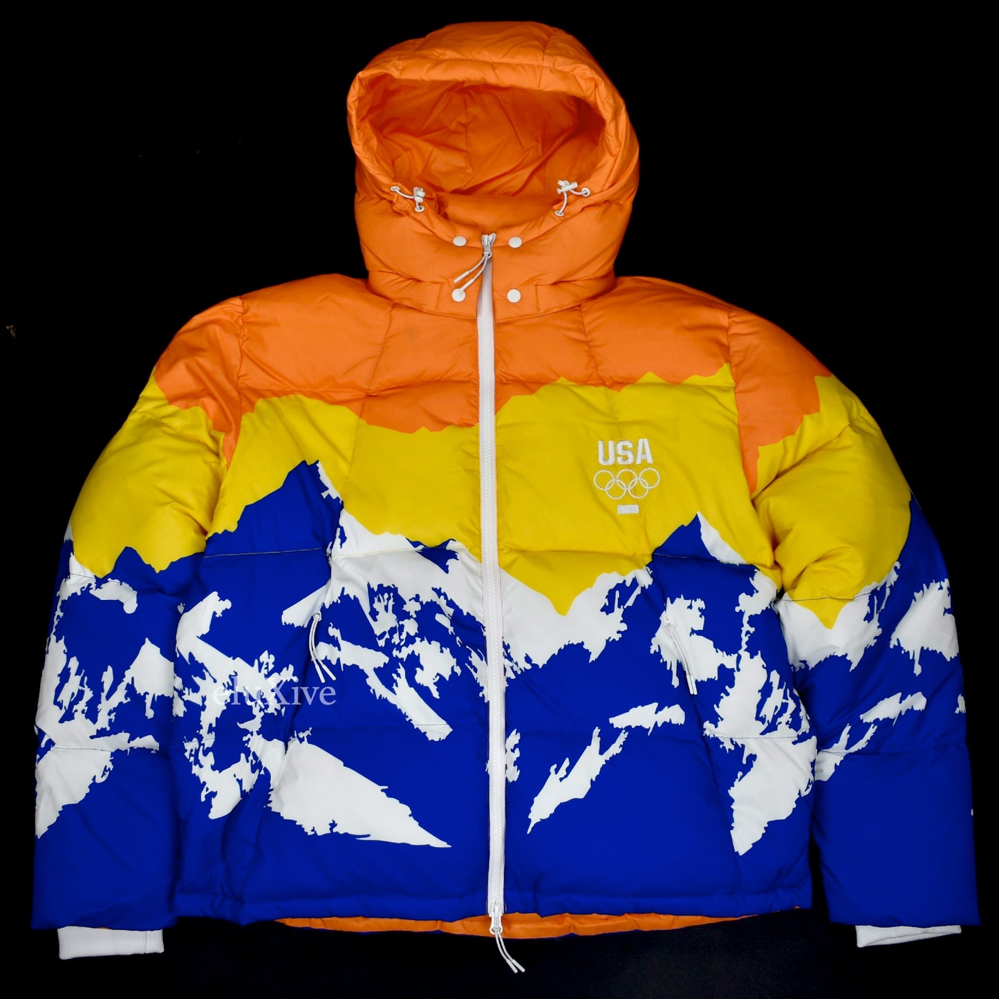 Kith - Team USA Mountain Print Puffer Jacket