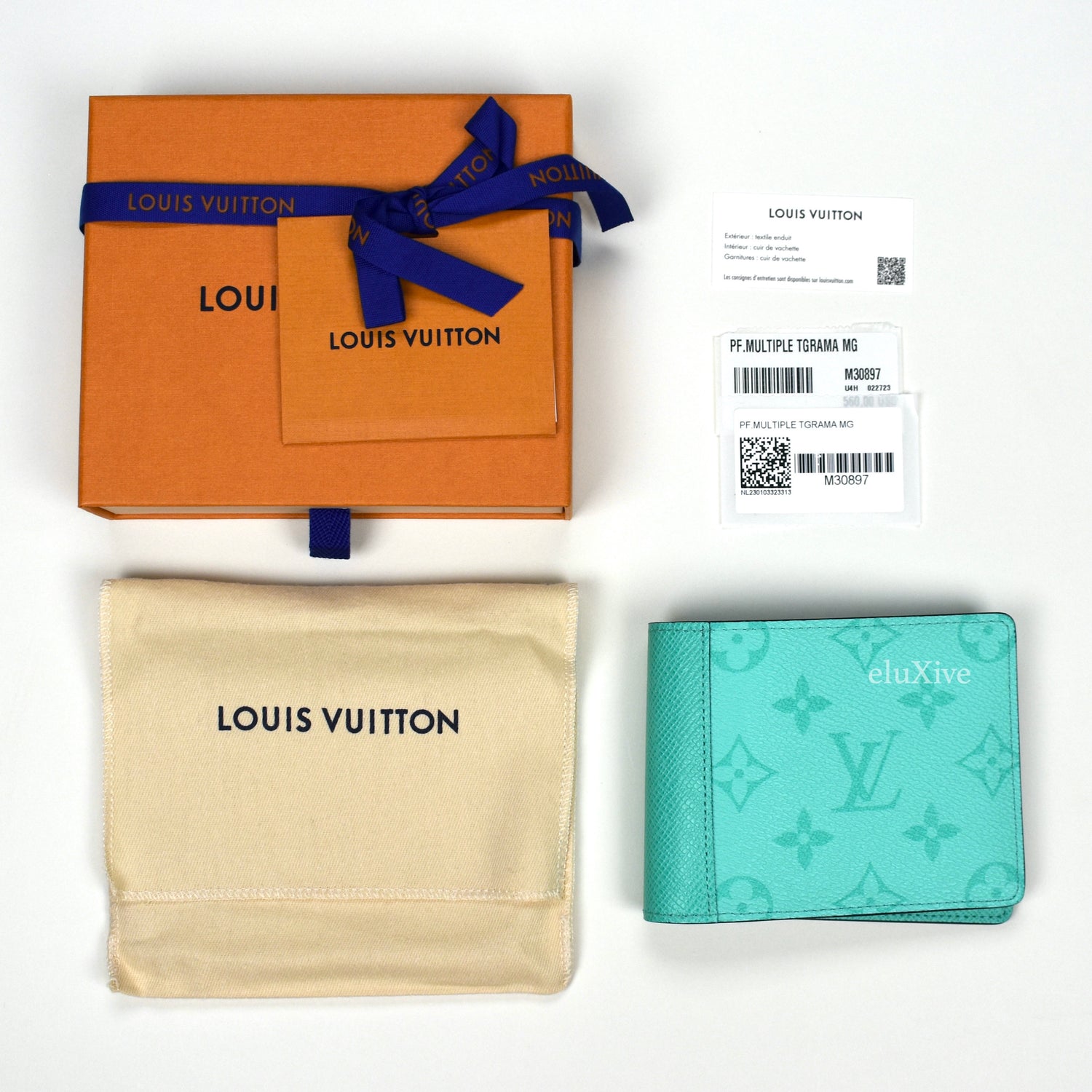 Louis Vuitton - Taigarama Monogram Multiple Wallet (Miami Green