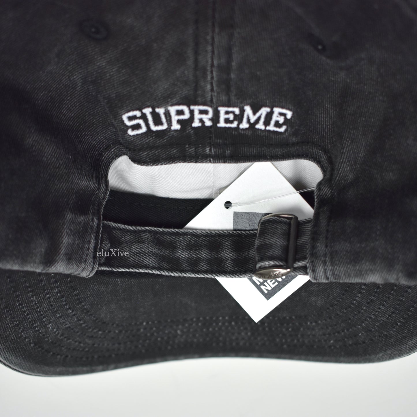 Supreme - Pigment Print S-Logo Hat (Black)