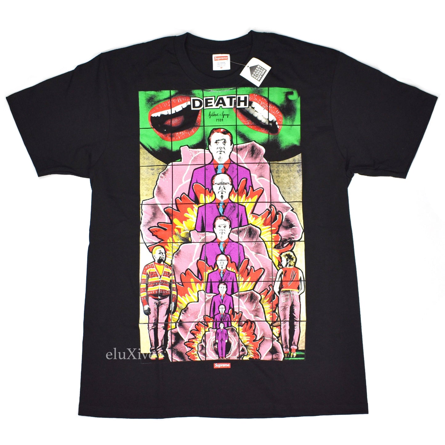 Supreme - Gilbert & George 'Death' T-Shirt (Black)