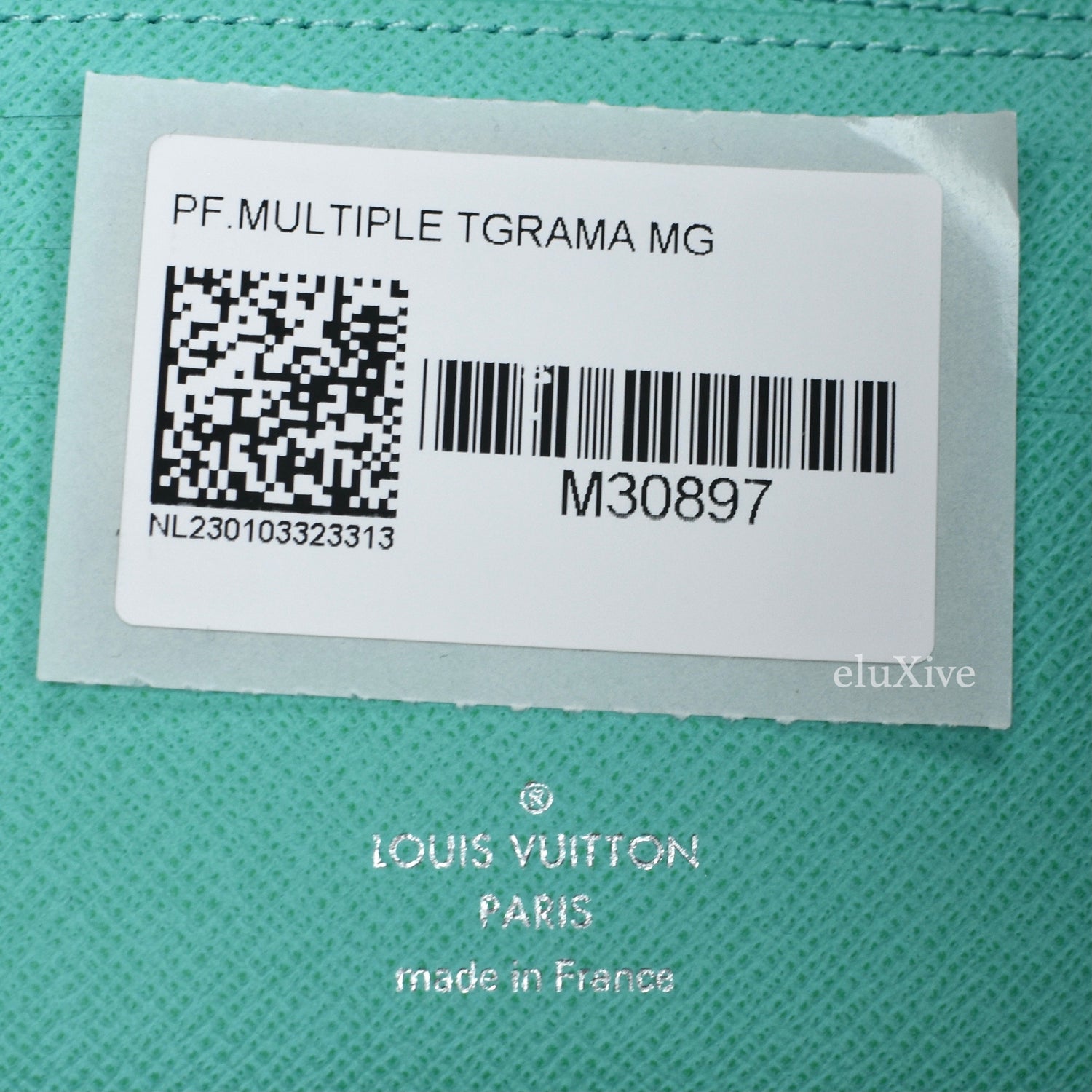 Louis Vuitton Pocket Organizer Miami Green in Monogram Coated