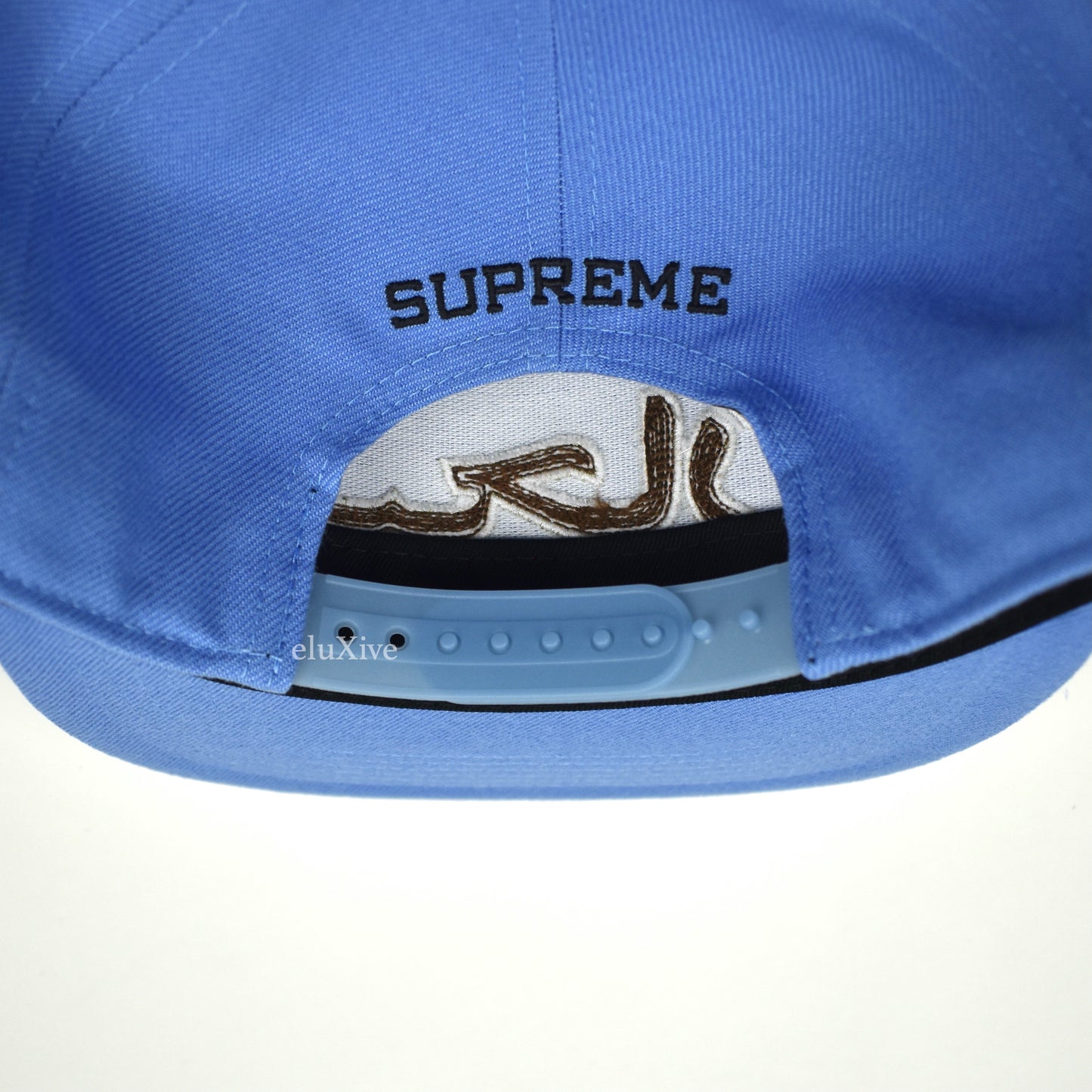 Supreme - Chenille Arabic Logo Hat (Light Blue)