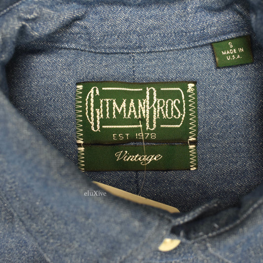 Gitman Vintage - Classic Chambray Button Down Work Shirt