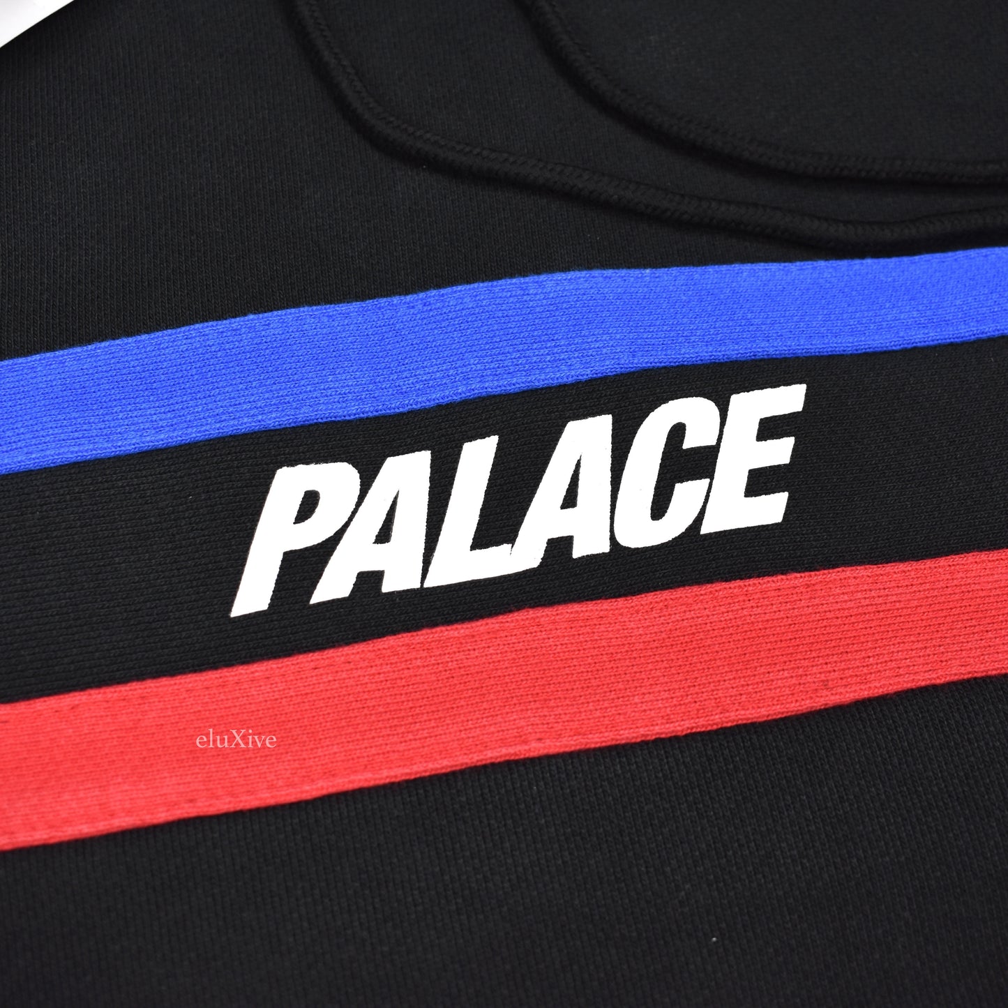 Palace s line hoodie black best sale