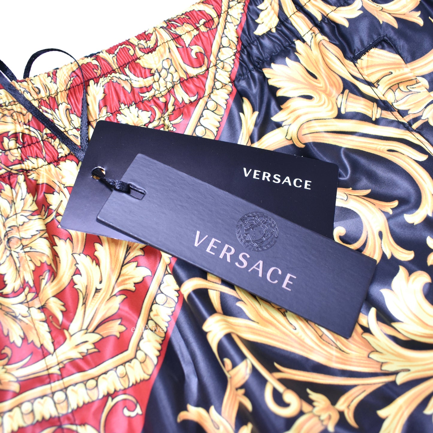 Versace - Black Iconic Barocco Print Track Pants
