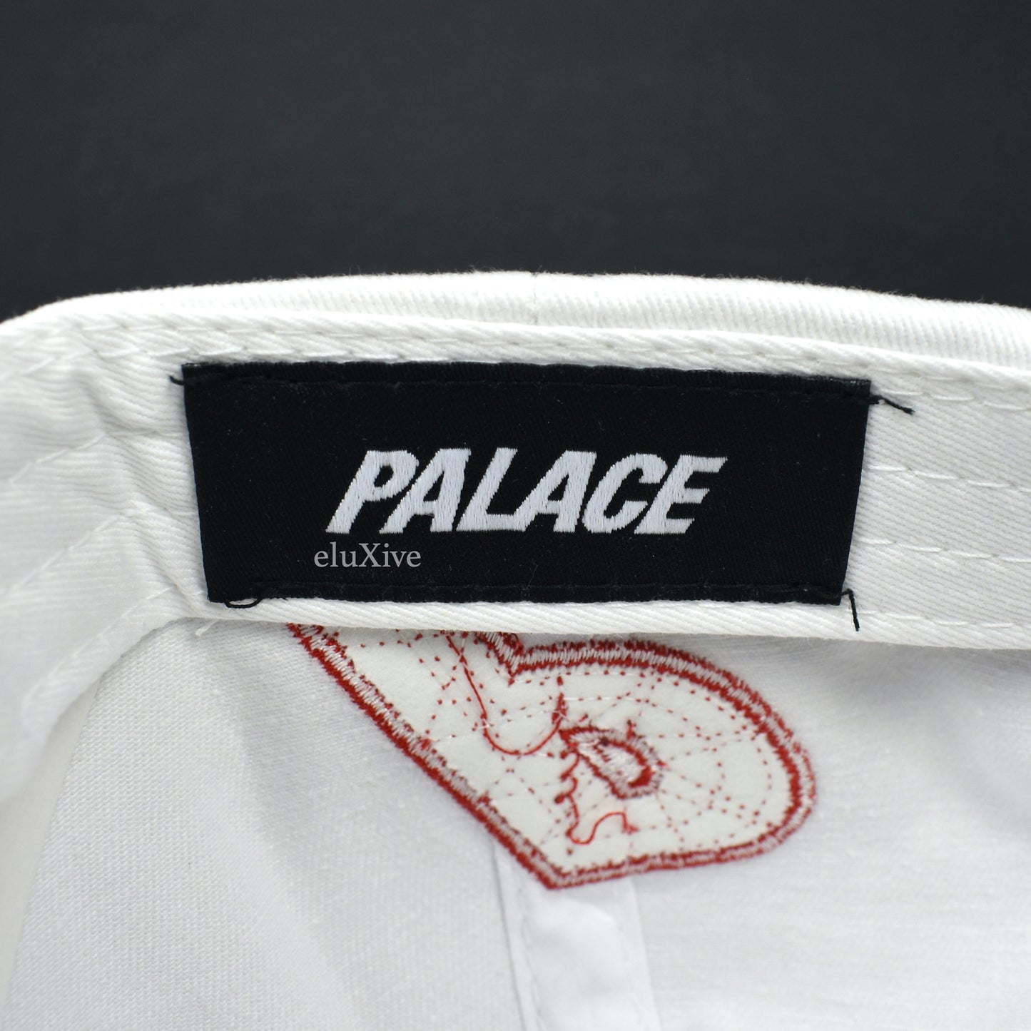 Palace - Chenille Multi P Logo Hat (White)