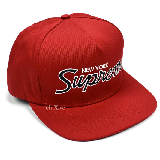 Supreme - Classic Sports 'Posse' Logo Hat (Red)