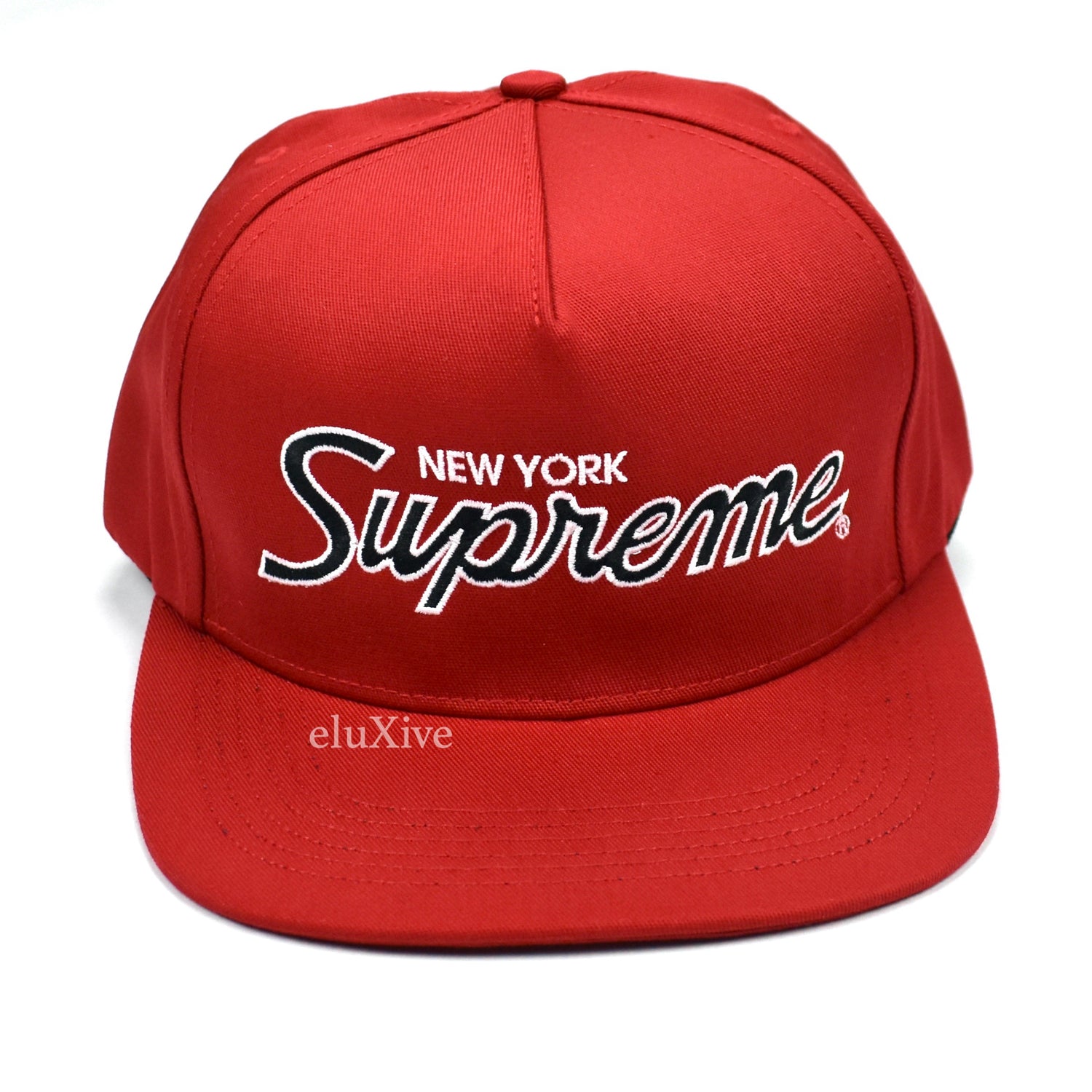 Supreme - Classic Sports 'Posse' Logo Hat (Red) – eluXive