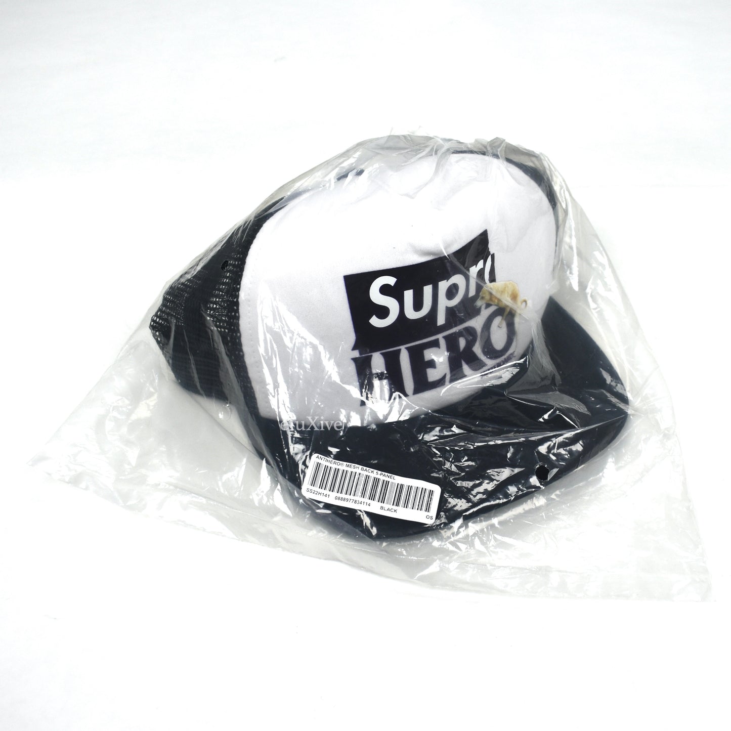 Supreme x Antihero - Black Box Logo Dog Trucker Hat