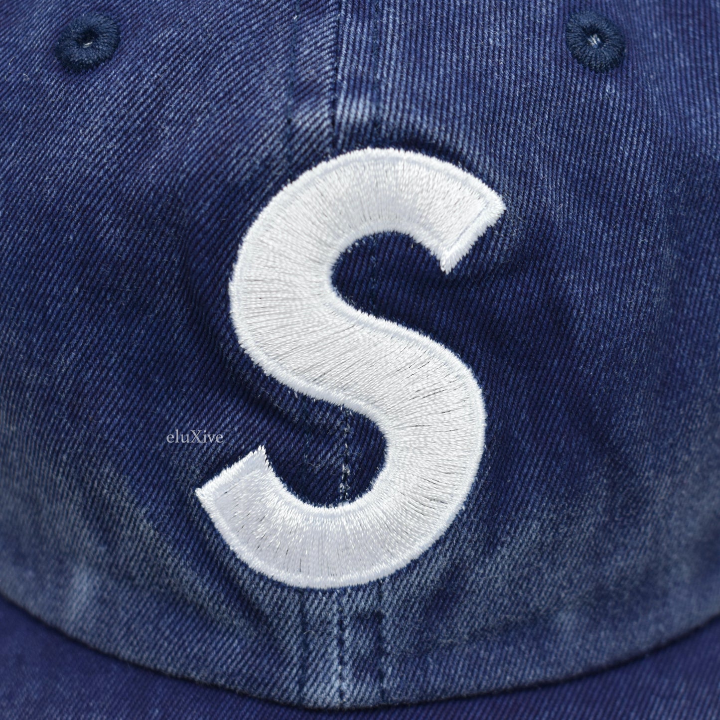 Supreme - Pigment Print S-Logo Hat (Navy)