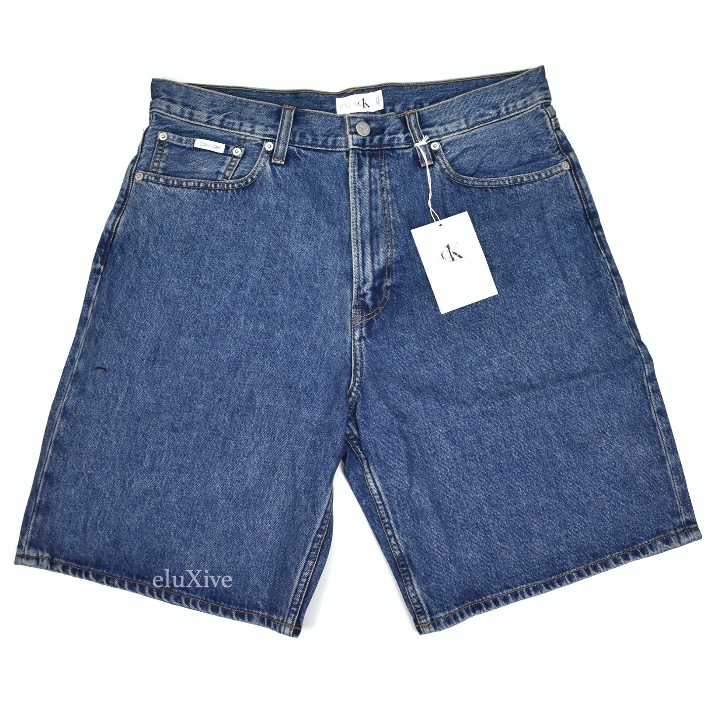 Palace x Calvin Klein - CK1 Baggy Denim Shorts (Blue)