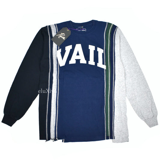 Needles - Rebuild 7 Cuts College L/S T-Shirt (Vail)