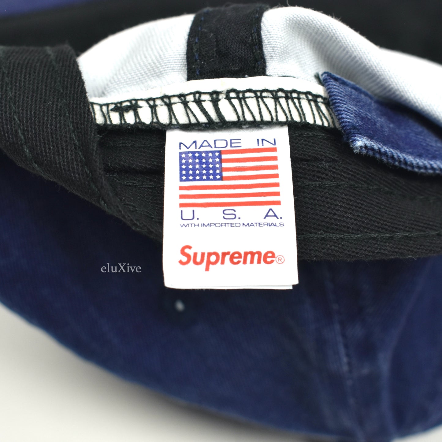 Supreme - Pigment Print S-Logo Hat (Navy)