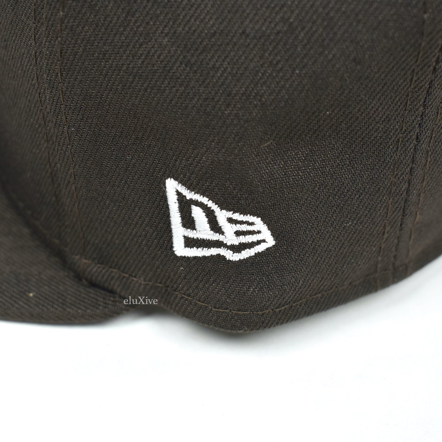 Supreme x New Era - Devil S-Logo Fitted Hat (Brown)